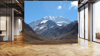 Aconcagua, Cordillera de los Andes Wall mural