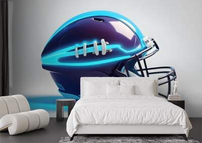 american football helmet Wall mural