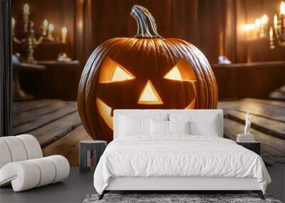 Lantern for halloween Wall mural