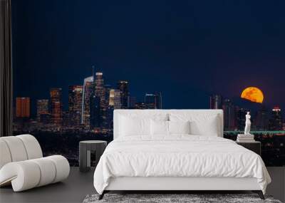 city at night Wall mural