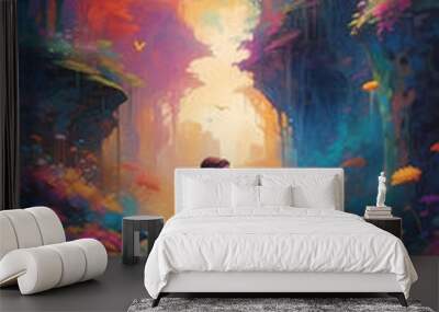 landscape Wall mural