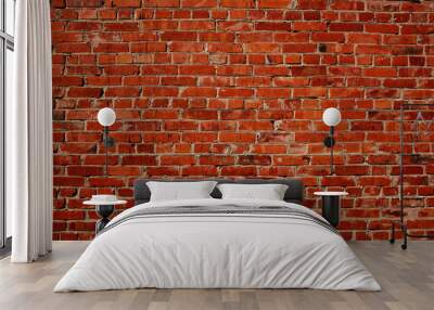 red brick wall Wall mural