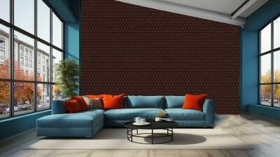 Metals deck texture brown for template design and texture background Wall mural