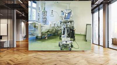 Intensive care unit with monitors Wall mural