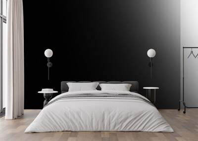 Minimalist Dark Gradient Wallpaper. Beautiful Black And Grey Wallpaper. Wall mural