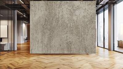 Grunge gray wall with natural concrete cement texture background Wall mural