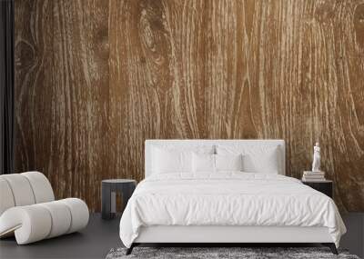 light coloured Brown white wood texture natural tree background Wall mural