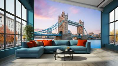 London Tower Bridge  at the sunset  Wall mural