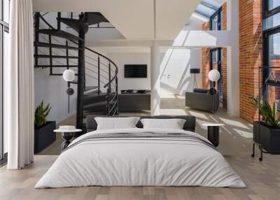 Loft style apartment Wall mural