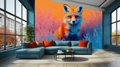 Fox Wall mural