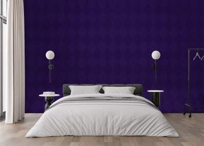 Halloween room with purple diamond-shaped wall for background for design Wall mural