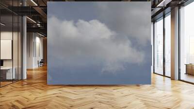 Beautiful cloudy sky Wall mural