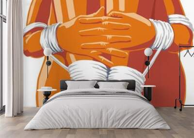 bound bundle Wall mural