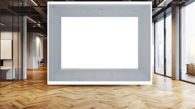 white wooden frame Wall mural