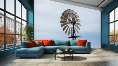 An old farm windmill located in Kingston South Australia on February 18th 2022 Wall mural