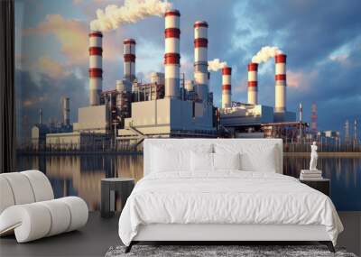 power plant Wall mural