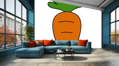 Carrot Wall mural