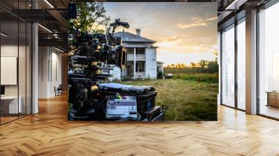 Digital Cinema Camera at Sunrise Wall mural