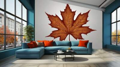 Background with maple leaves. Banner for Canada Day. Wall mural