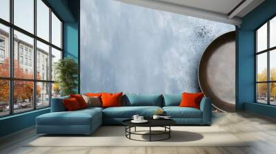 Serene depiction of wellness and a healthy lifestyle with ample copy space for inspiration and reflection Wall mural