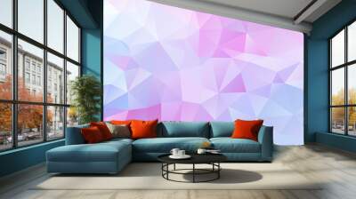 vector abstract polygonal background of effect geometric triangles Wall mural