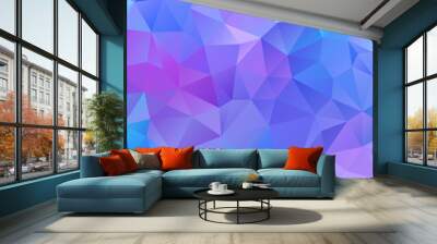 vector abstract polygonal background of effect geometric triangles Wall mural