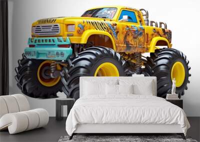 monster truck toy Wall mural