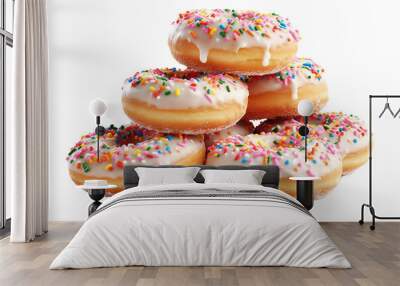 stack of donuts Wall mural