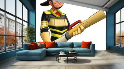 fireman Wall mural