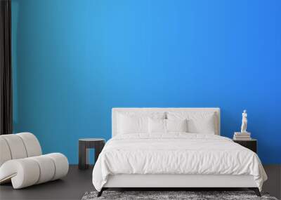 Abstract light blue blurred web gradient background Wall mural