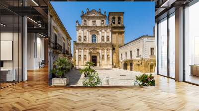 Church of St. Anna. Mesagne. Puglia. Italy. Wall mural