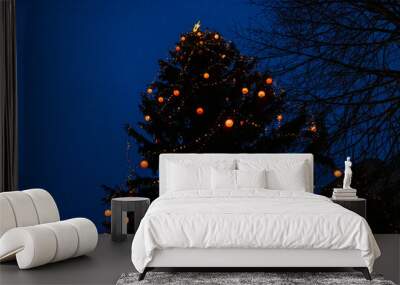 Christmas Tree Wall mural