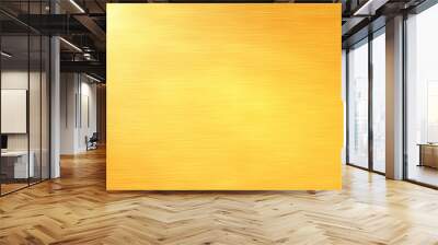 Golden texture for banner background. Gold color plate
 Wall mural