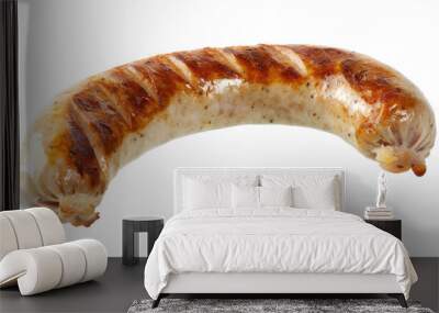 bratwurst sausages isolated Wall mural