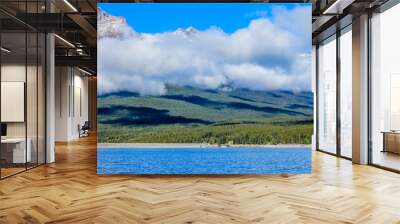 Lake Minnewanka, Banff National Park, Alberta, Canada Wall mural