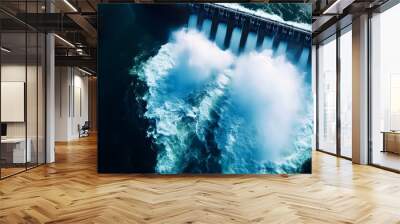 hydroelectric dam Wall mural