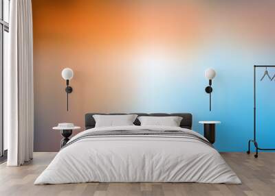 Colorful Blurred background made with gradient mesh Wall mural