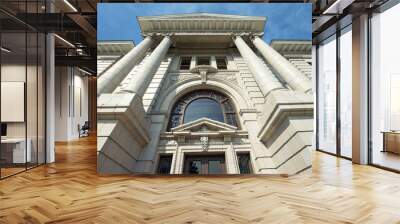 County Courthouse in Missoula, Montana Above Entrance Wall mural