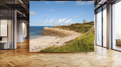 beach at l’ancresse bay, guernsey Wall mural