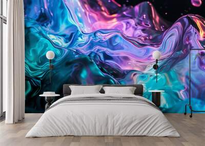 Ethereal Liquid Art Wall mural