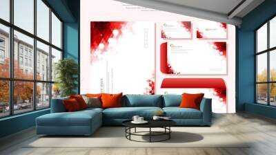 envelope Design set Wall mural