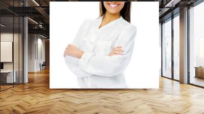 confident businesswoman Wall mural