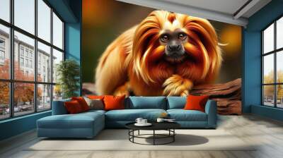 Golden Marmoset Wall mural