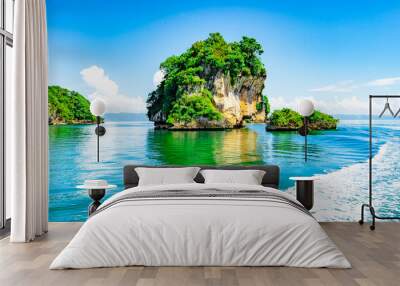 flying islands Dominican republic Wall mural