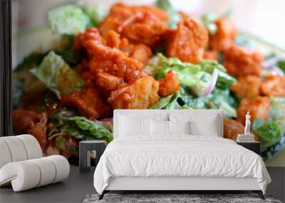 buffalo chicken salad Wall mural