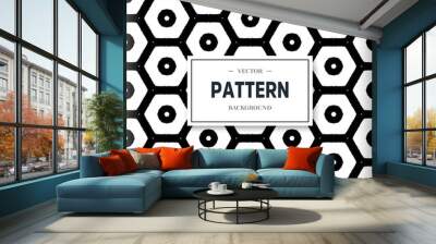 Abstract background texture in geometric ornamental style. Seamless design. Wall mural