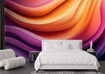 grainy abstract noisy poster background color wave noise texture banner header cover design Wall mural