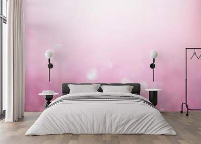 light pink lilac color shiny blur background pastel polished texture ai graphic Wall mural