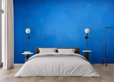 photo background for portrait blue color paint texture Wall mural