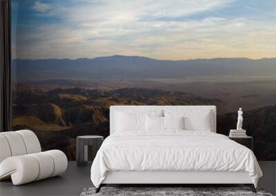 Panoramic View of Desert Landscape Wall mural